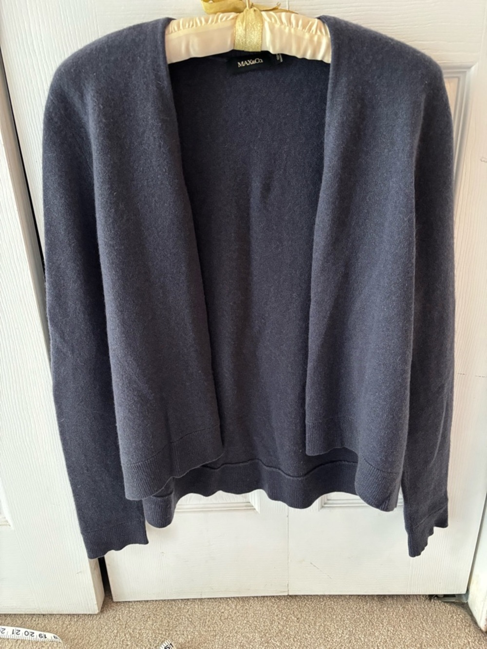100% Cashmere High/Low Cardigan by Max & Co S